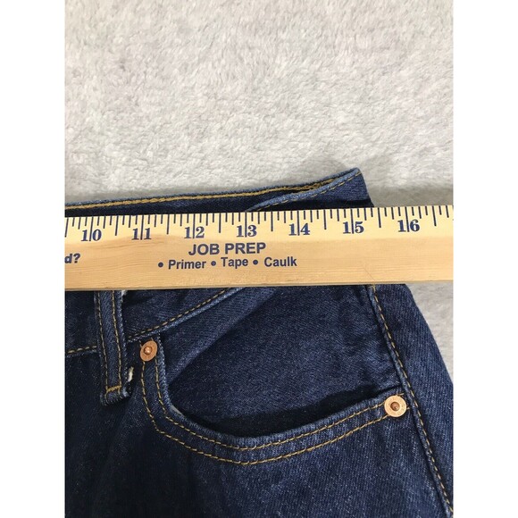 Levi's 501xx Jeans Mens 34x30 (Fits 31x27) Blue Denim Button Fly Dark Wash - Picture 11 of 16